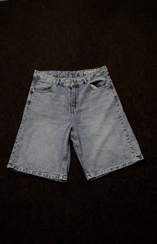 Short Jean bleu C