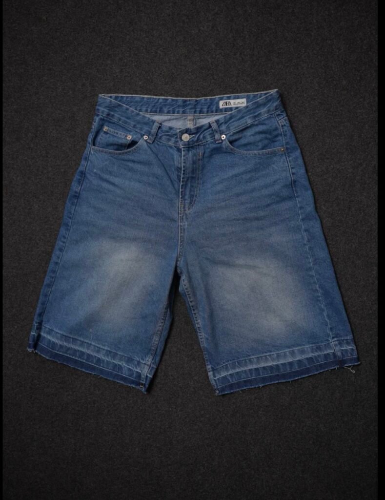 Short Jean bleu M